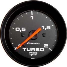 Man.Press./Turbo/52mm/Mec./0-2kg/ST-Preto