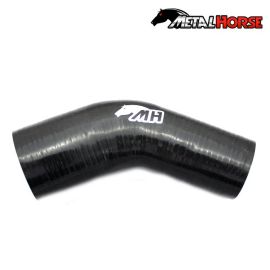 Mangote em Silicone Redutor Curva 45° 2-1/2" X 2" (Azul ou Preto)