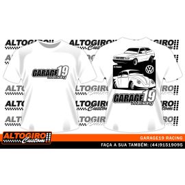 CAMISETA LOJA - Estampa Gol Fusca Chevette Opala