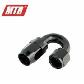 CONEXÃO MTR 8AN 180 GRAUS - Preta
