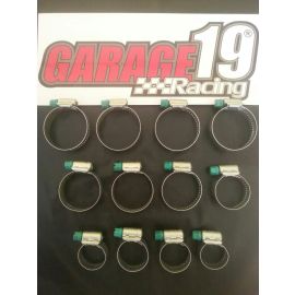 Kit Abraçadeiras para sistema de arrefecimento - VW Gol Bola (motor AP)