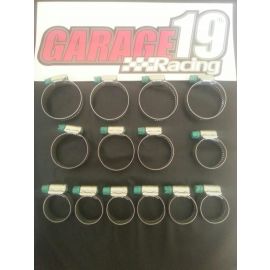 Kit Abraçadeiras para sistema de arrefecimento - VW Gol Quadrado (motor AP)