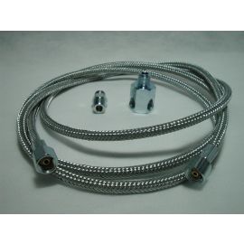 Kit Instalação Manômetro ÓLEO Traseiro Malha Aço