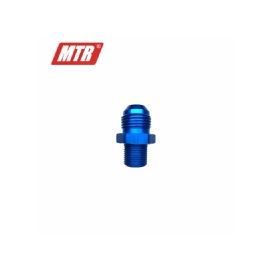 Niple 10AN x 3/8 NPT Azul