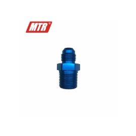 Niple 6AN x 3/8 NPT Azul