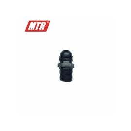 Niple 8AN x 3/8 NPT Preto