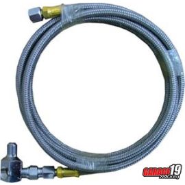 Kit Instalação Manômetro Pressão Óleo VW AP - Aeroquip 1,80mts - Roman Mangueiras