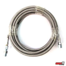 Kit Instalação Manômetro Pressão Turbo 3 e 4kg -  Aeroquip 4,50mts