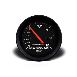Manovácuo 52mm Mecânico 2kg Street – Preto