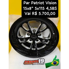 Roda Patriot - Aro 15" Tala 8" - 5x114