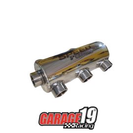 Divisor de Combustível INOX - Polido - SPEED Racing.