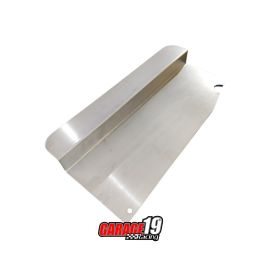 CHAPA RADIADOR AÇO INOX VW QUADRADO - Polida