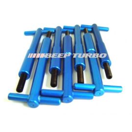Wing-Nuts Opala motores 4 cil. e 6 cil. Aluminio - AZUL - Beep Turbo