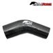 Mangote em Silicone Redutor Curva 45° 3-1/2" X 3" (Azul ou Preto)