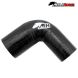 Mangote em Silicone Redutor Curva 90º 3" X 2"  (Azul ou Preto)