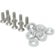 Arruela Fender C/ Parafuso - Prata M6 - Metal Horse