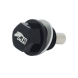 Adaptador Magnético Macho Métrico M14X1.5 com Oring de Alumínio - Preto