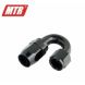 CONEXÃO MTR 8AN 180 GRAUS - Preta