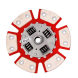 EMBREAGEM CERAMICA 6 PASTILHAS AP 980lbs C/ MOLA (GTI)