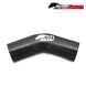 Mangote em Silicone Curva 45º graus 3" (Azul ou Preto)
