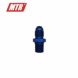 Niple 4AN x 1/8 NPT - AZUL