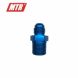 Niple 6AN x 3/8 NPT Azul