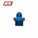 Niple 8AN x 12AN Azul