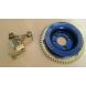 Roda Fônica VW AP 8v + Suporte Sensor - Unique One Azul
