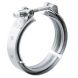 Abraçadeira 100% Inox tipo V-Band / V-Clamp de 2" polegadas