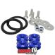 Anilha Trava de para-choque esportiva (Quick Release) - Azul - MetalHorse