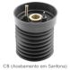 Cubo Adaptador Volante 6 furos - modelo CS - Lotse