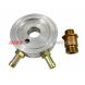 Flange Circulação de Oleo - Opala 4 / 6cil e GM 8cil