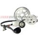 Kit de polias Poly-V com roda fônica para VW Aircooled / Fusca e derivados (Branco)-White