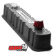 Tampa de Válvulas Opala 6 cil. - Preto Aletada - Race Chrome