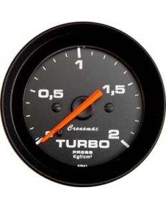 Man.Press./Turbo/52mm/Mec./0-2kg/ST-Preto