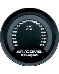 Hallmeter / 52mm / Escala / Street / Preto - CRONOMAC