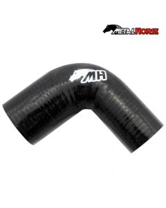Mangote em Silicone Redutor Curva 90° 3-1/2" X 3" (Azul ou Preto)