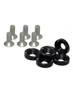 Arruela Fender C/ Parafuso - Preto M8 - Metal Horse