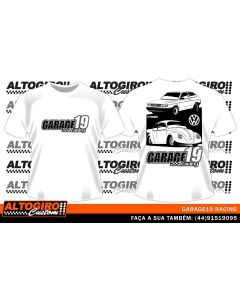 CAMISETA LOJA - Estampa Gol Fusca Chevette Opala
