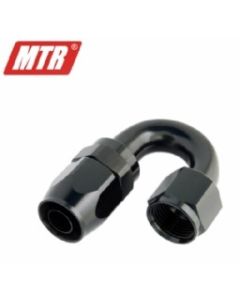 CONEXÃO MTR 12AN 180 GRAUS - Preta