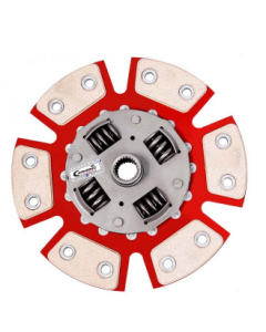 EMBREAGEM CERAMICA 6 PASTILHAS AP 980lbs C/ MOLA