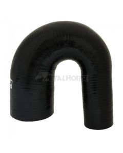 Mangueira em Silicone U MI 2 X 2 3/4 PRETA