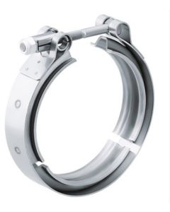 Abraçadeira 100% Inox tipo V-Band / V-Clamp de 3" polegadas