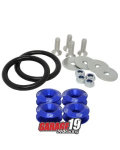 Anilha Trava de para-choque esportiva (Quick Release) - Azul - MetalHorse