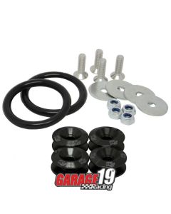 Anilha trava de para-choque esportiva (Quick Release) - Preto - MetalHorse