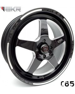 Roda (C65) Réplica RTS Black - Aro 15" x Tala 8" - 4x100