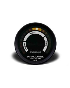 Hallmeter / 52mm / Comum / Street / Preto - CRONOMAC