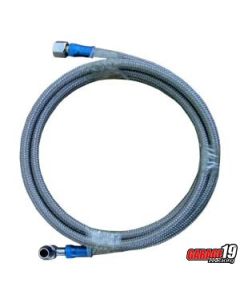 Kit Instalação Manômetro Pressão Combustível "T" - Aeroquip 1,80mts - Roman Mangueiras