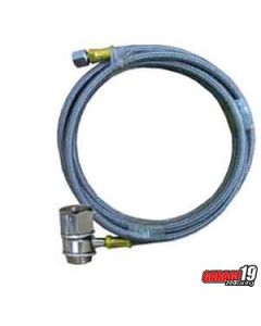 Kit Instalação Manômetro - Pressão Óleo - Aeroquip 1,80mts - Fiat e GM - Roman Mangueiras
