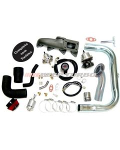Kit turbo GM - Motor 1.8/2.0/2.2 8v - Astra / Vectra (97/.../02 ) - sem turbina - Beep Turbo